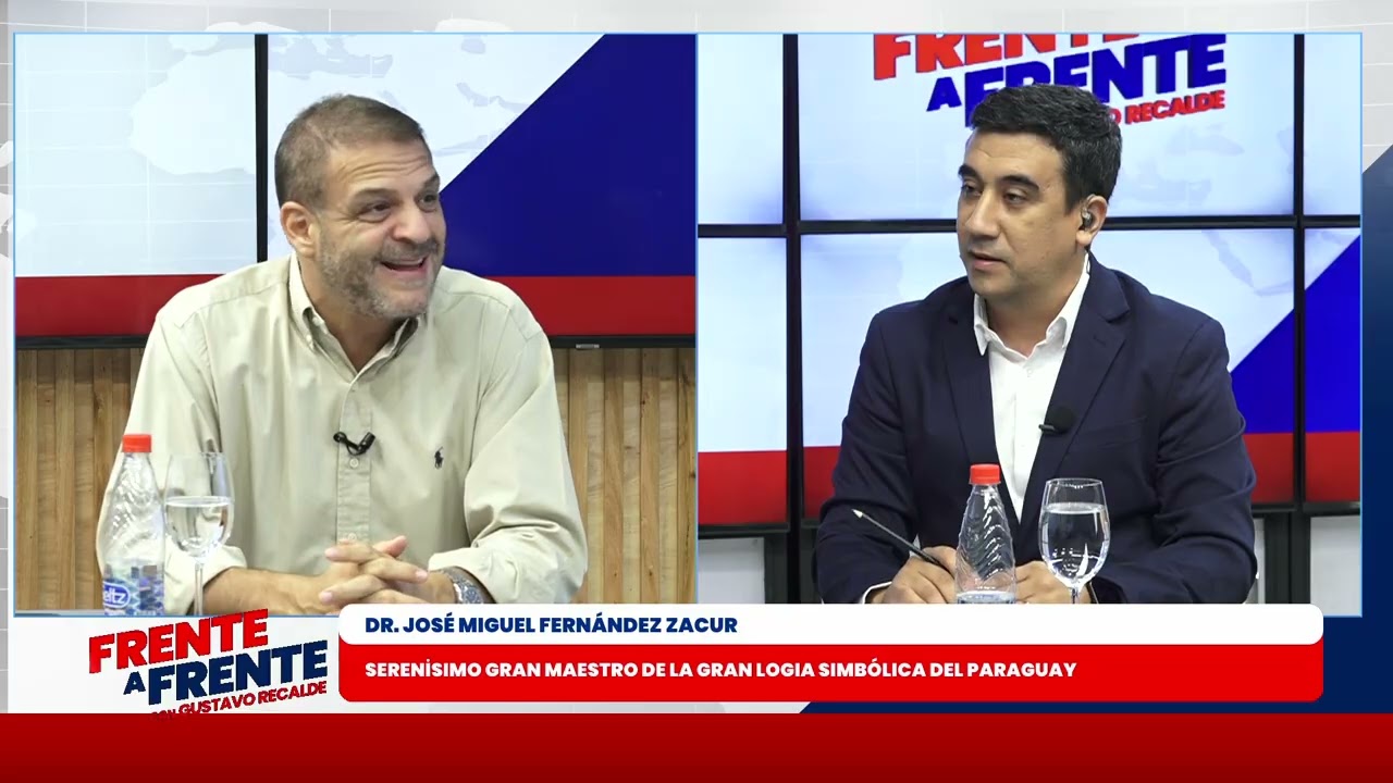 FRENTE A FRENTE - DR. JOSÉ FERNÁNDEZ ZACUR - GRAN MAESTRO DE LA GRAN LOGIA SIMBÓLICA DEL PY