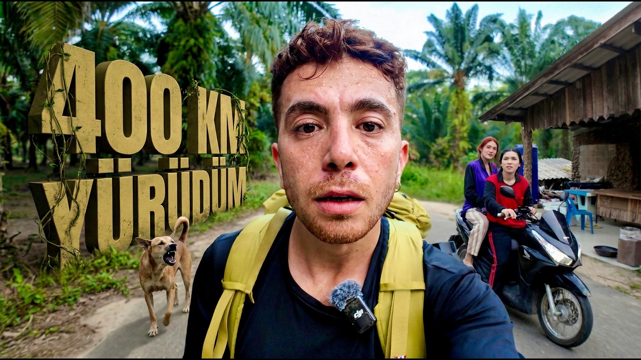“Vizem Bitti! Yolun Yarısındayım” (900 KM Yürüyorum) Gün 18 🇹🇭