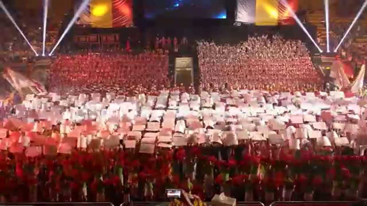 The Grand Finale of Soka Gakkai Indonesia 2014 Culture Festival for Peace