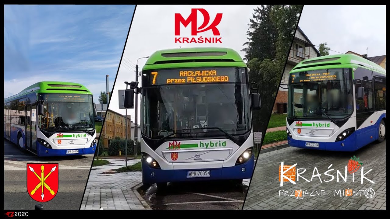 ☆ VOLVO 7900 Hybrid ✔ MPK Kraśnik 2020 ☆ Testy autobusu hybrydowego! ☆ [KH]