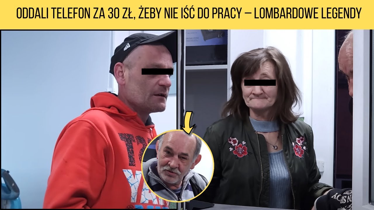 Oddali telefon za 30 zł, żeby nie iść do pracy – LOMBARDOWE LEGENDY