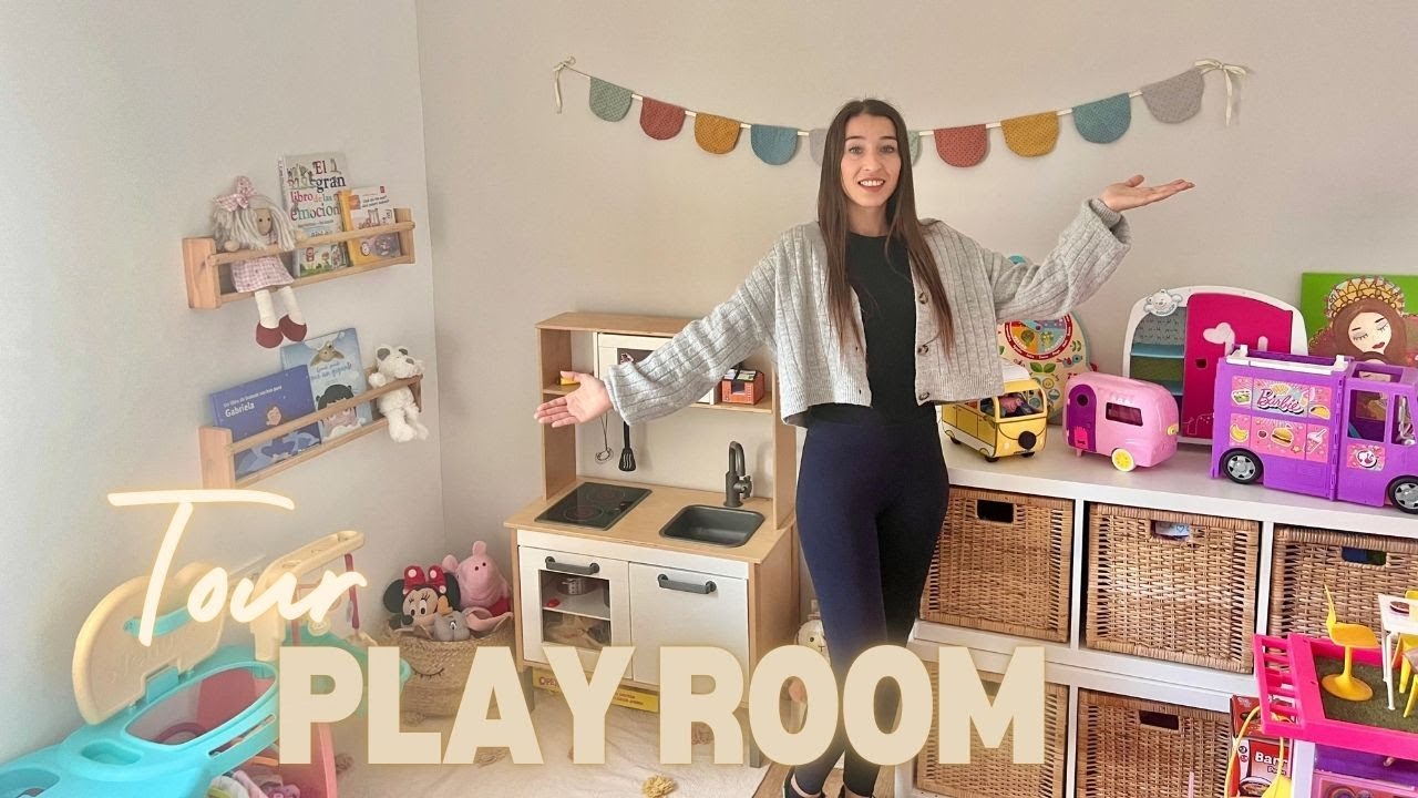 ✨ PLAYROOM TRANSFORMACIÓN 🌸 ANTES y DESPUÉS 🏠 ROOM TOUR | YFN 💍
