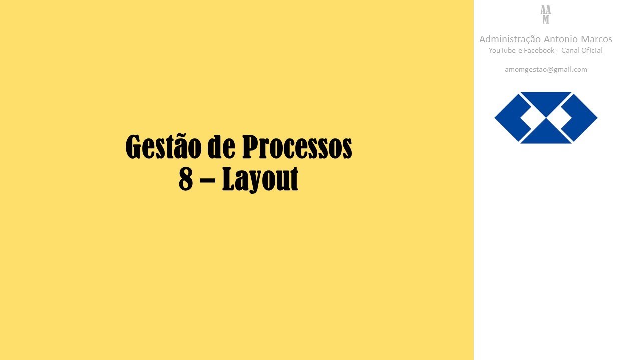 Gestão de Processos - Layout