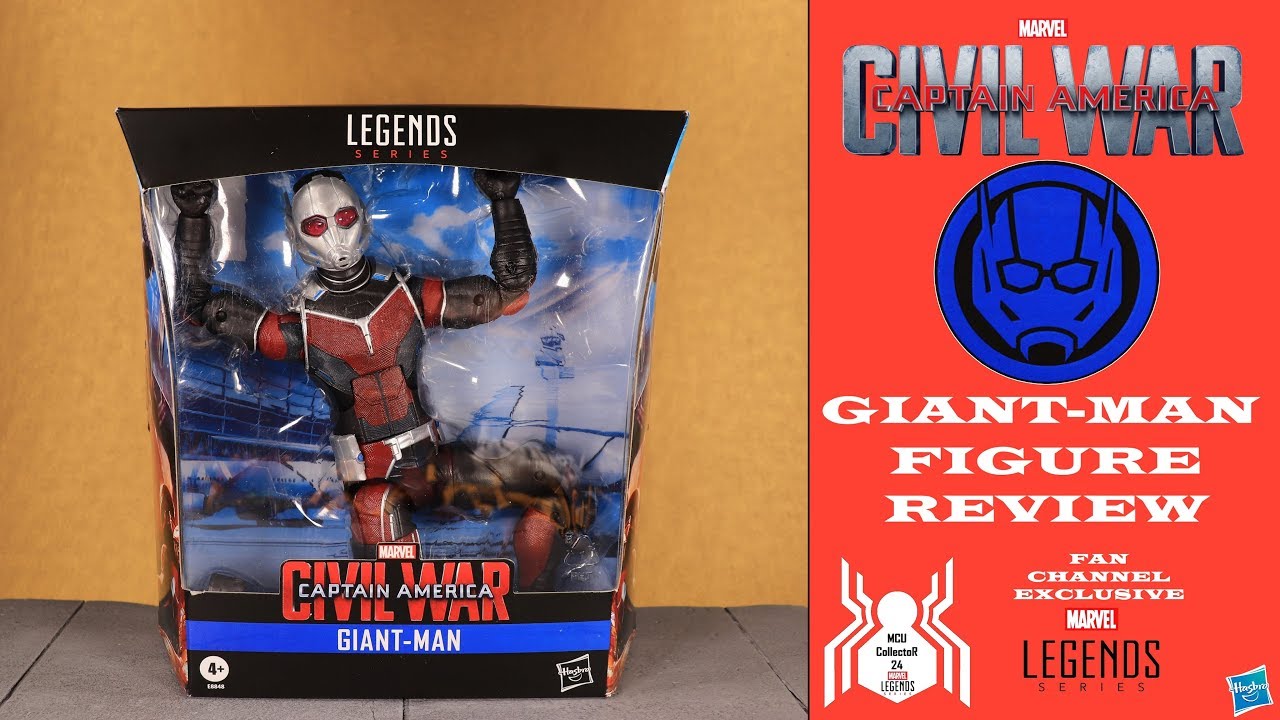 Обзор эксклюзивной фигурки Marvel Legends Deluxe GIANT MAN AntMan Captain America: Civil War на ф...
