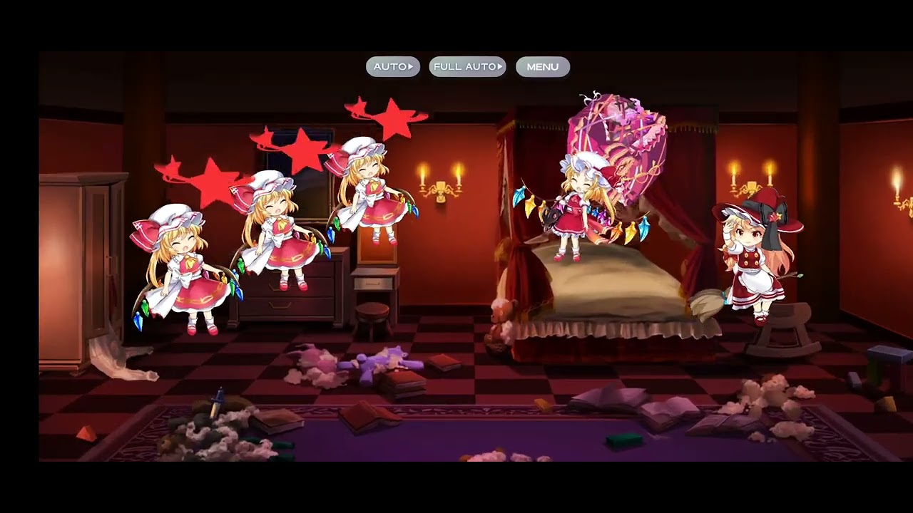 🗡️Touhou lost word: Showcase L80 Flandre Scarlet I'm alright 🧸
