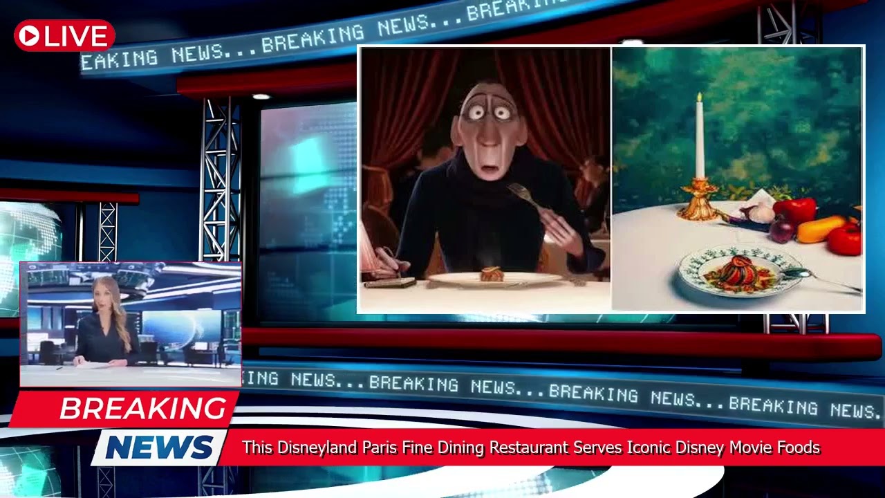 This Disneyland Paris Fine Dining Restaurant Serves Iconic Disney Movie Foods