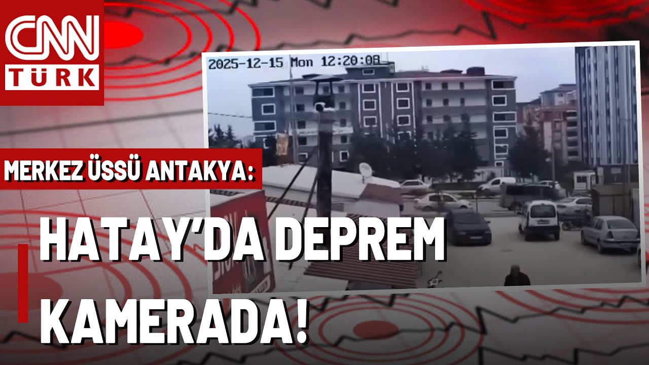 SON DAKİKA🚨AFAD Duyurdu: Hatay Antakya'da 4,2 B&uuml;y&uuml;kl&uuml;ğ&uuml;nde Deprem!