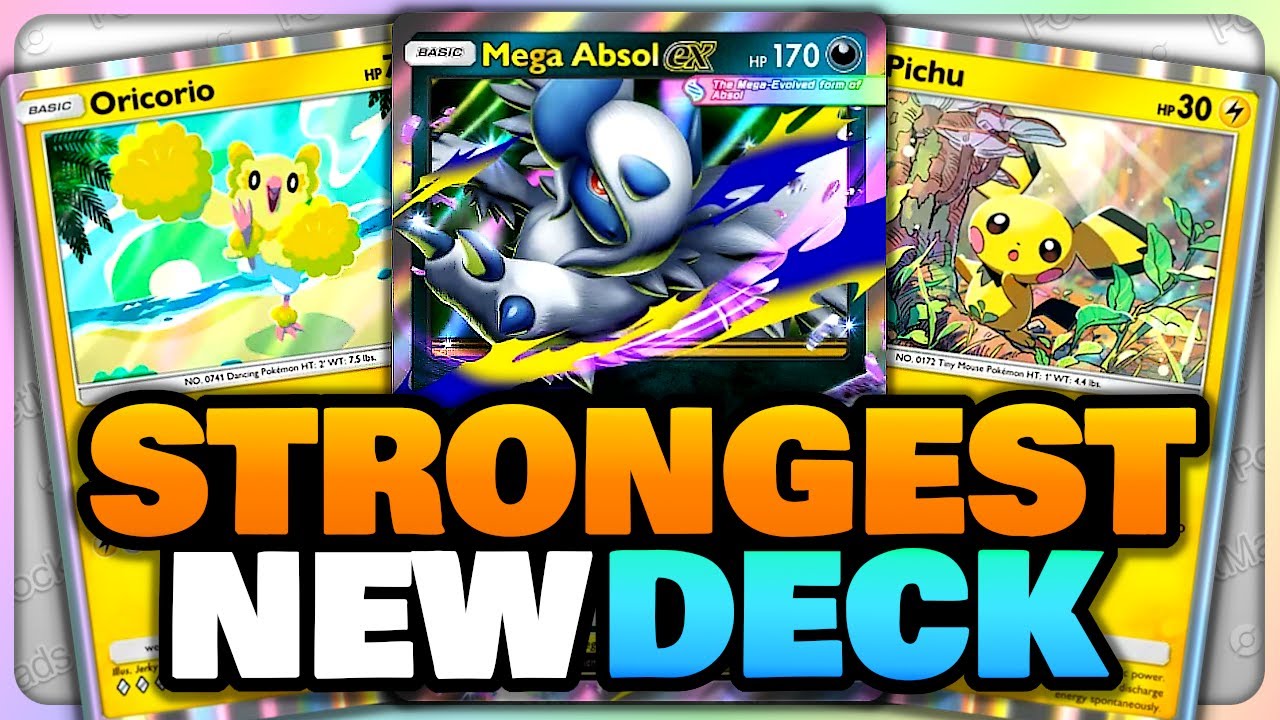 Mega Absol Control Is The STRONGEST New DECK!!! | Pokemon TCG Pocket