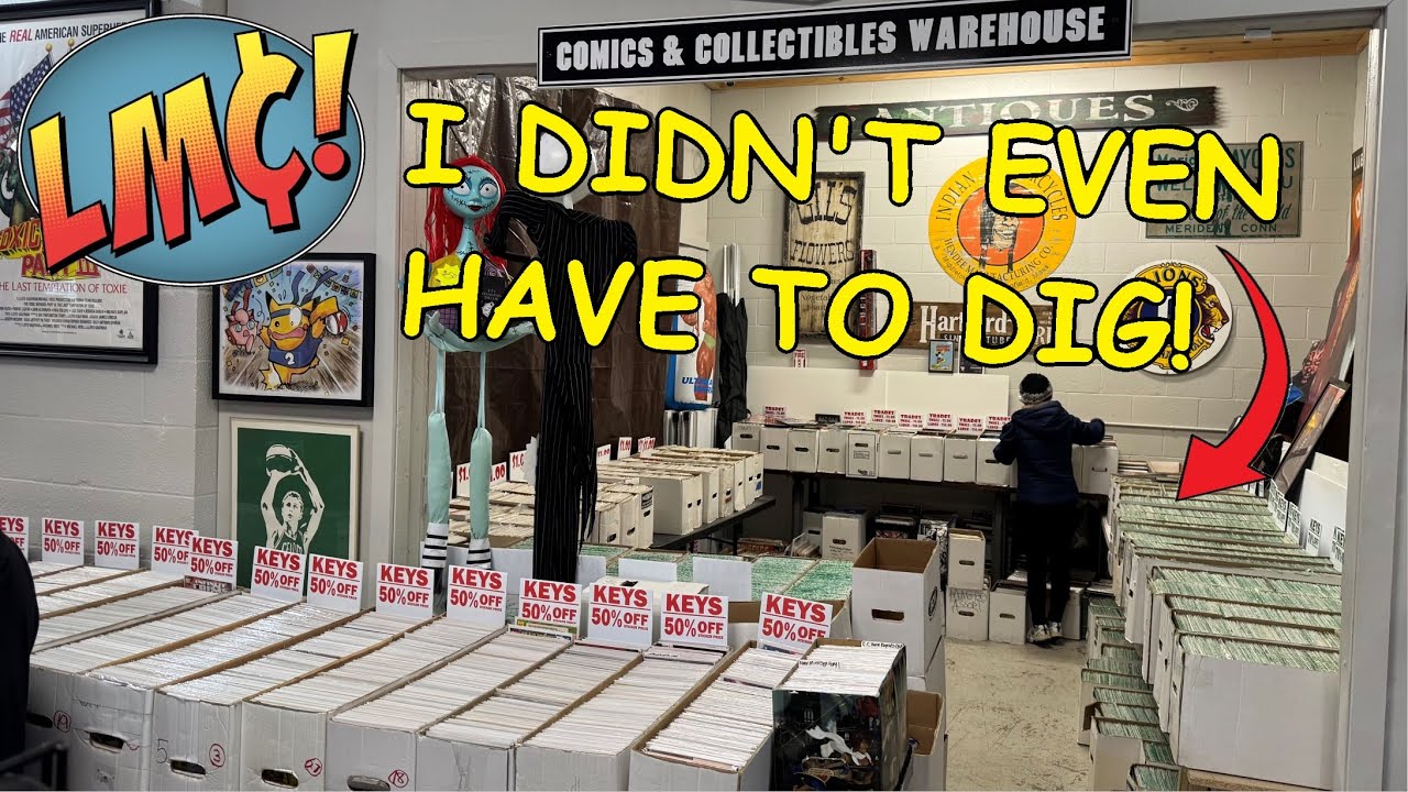 Comic Book Warehouse Hunting: A Classic Key and some unusual ODDITIES!