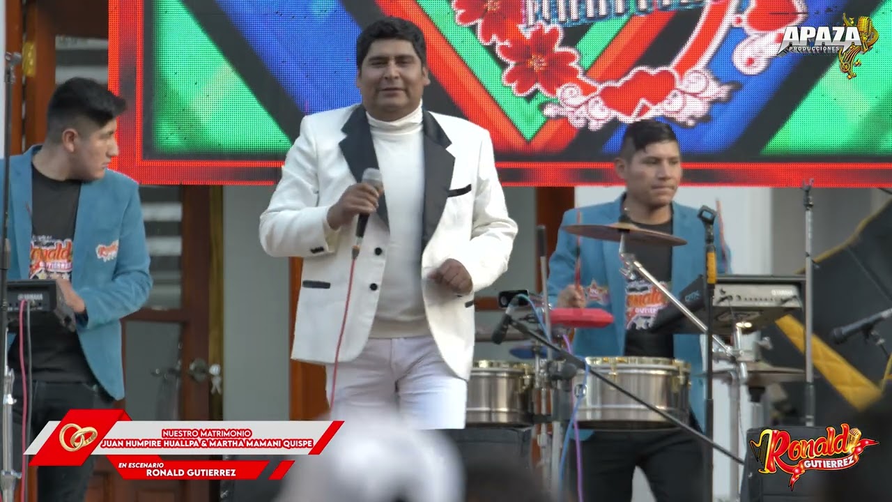 RONALD GUTIERREZ EN EL MATRIMONIO DE JUAN & MARTHA (HUARO - QUISPICANCHI - CUSCO) 2024 2DO DIA