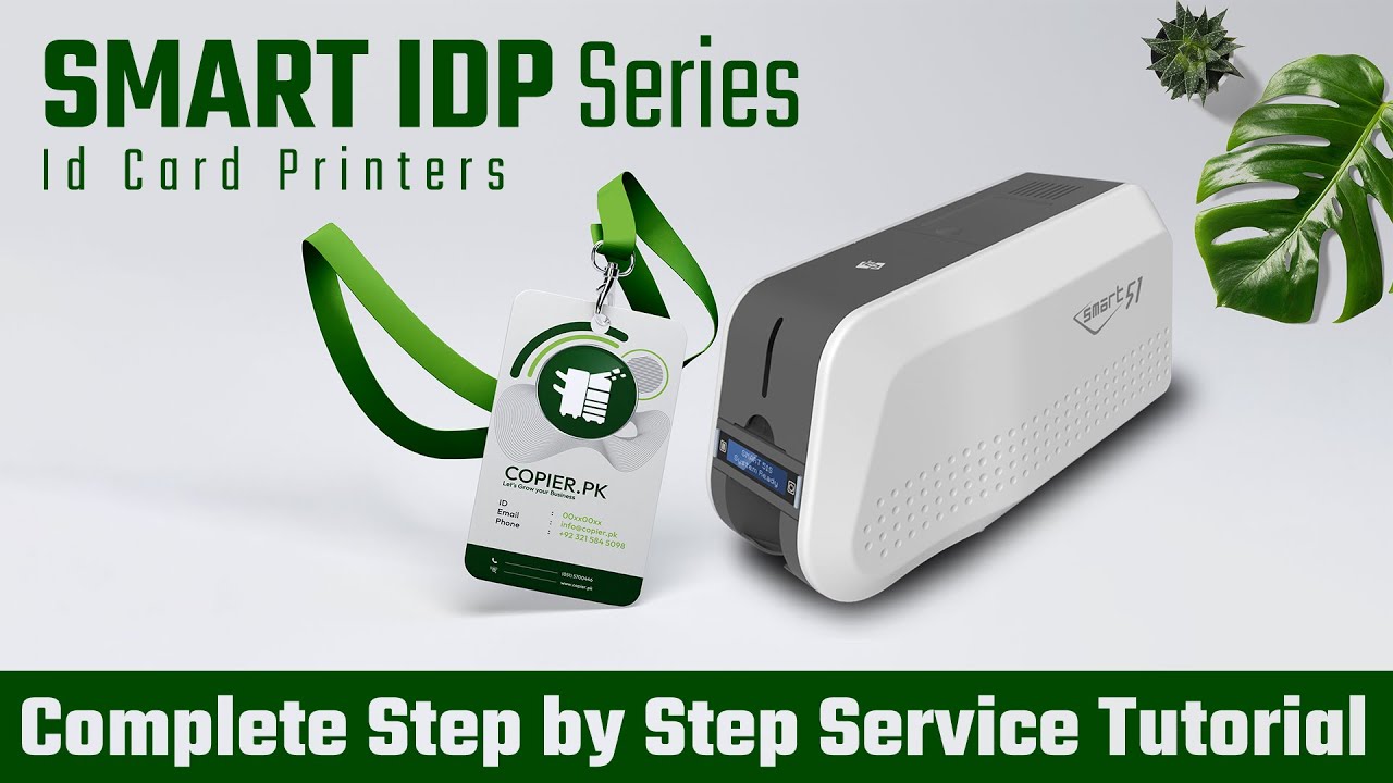 Smart IDP 51L Id Card Printer Service Tutotial | @Copierpk