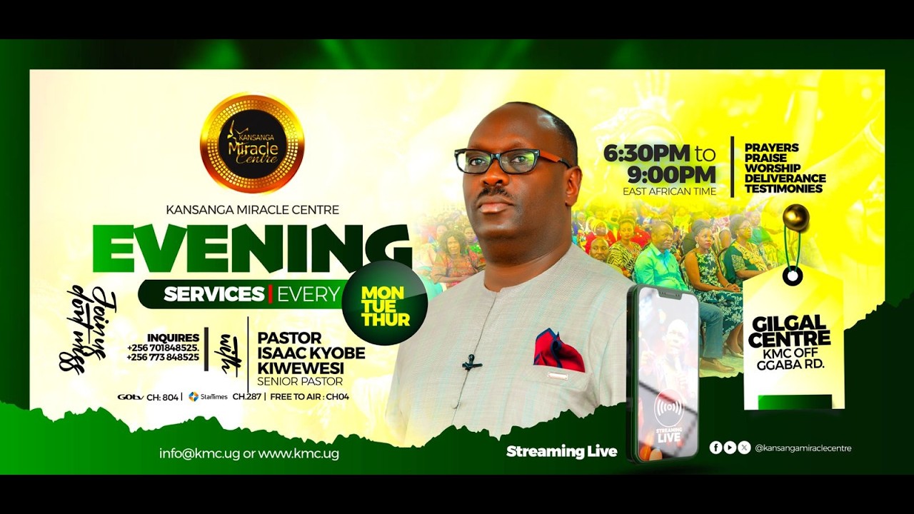 GOD’S PRESENCE PRESERVES YOU” || 18TH FEB 2026 || PR. ISAAC KYOBE KIWEWESI ||#faith #motivation 