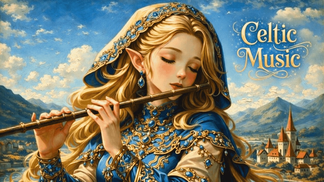 Ethereal Celtic Flute Music for Fantasy Worlds & Dreams | Relaxing Medieval Music for Work & Study