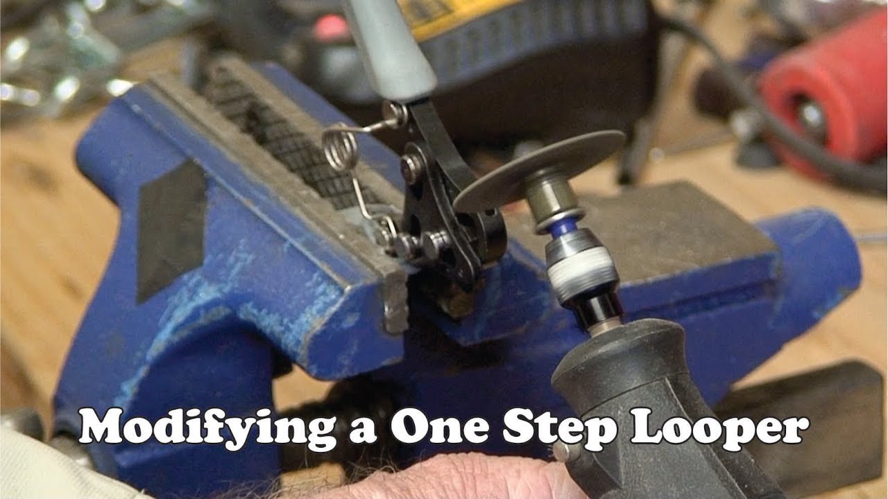 Изготовление шарнирных ножек с помощью петлителя One Step Looper