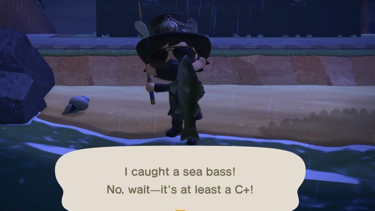 Animal crossing NO WAIT ITS A C+!