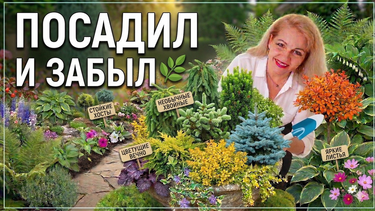 Посадил и забыл 🌸 Цветы на моей даче