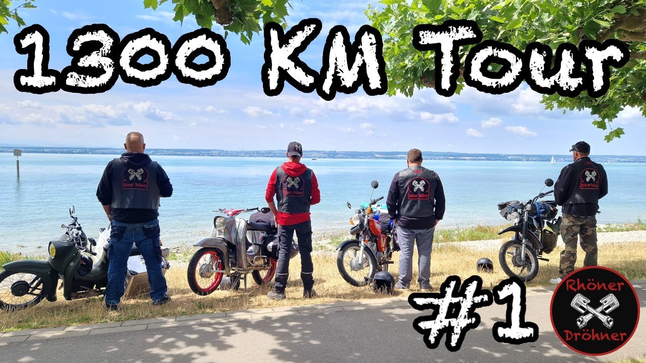 #1 1300 km und 7 Tage mit der Simson - was ein erster Tag