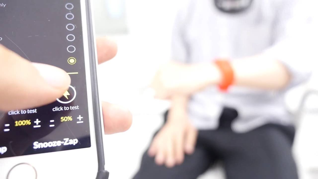 「Pavlok Shock Clock」の電気ショックを20％・50％・100％の順にくらうとこうなる