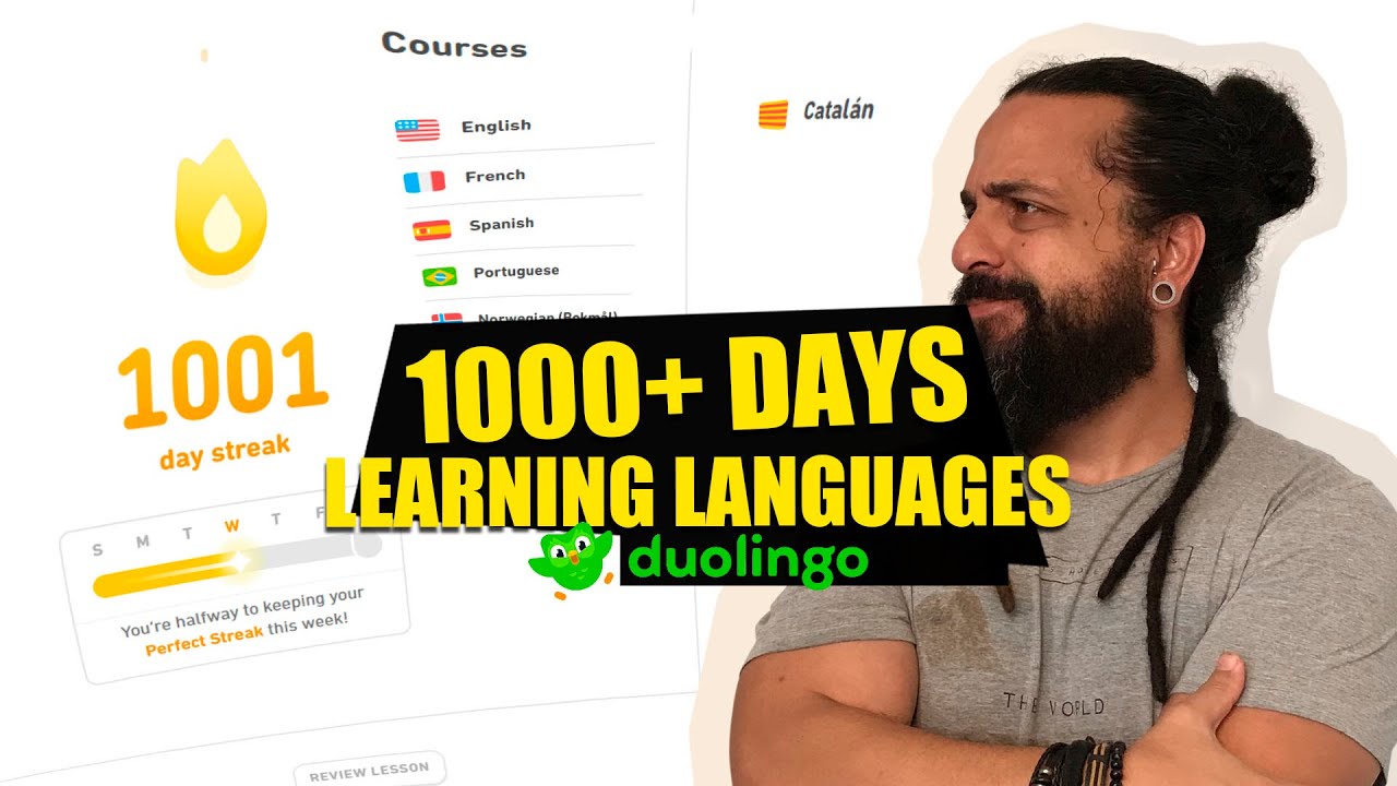 Resultado de 1000 Dias No Duolingo
