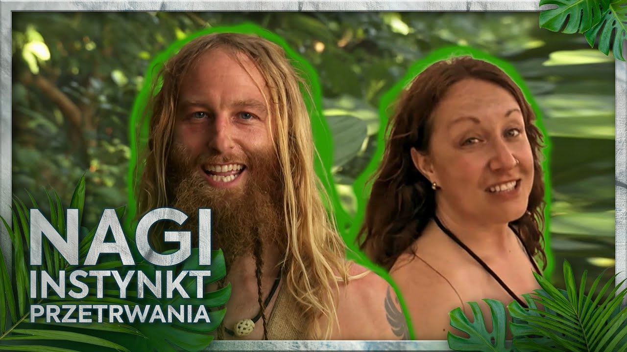 Naga kobieta i nagi mężczyzna trafili do miejsca, w którym muszą przetrwać|Nagi instynkt przetrwania