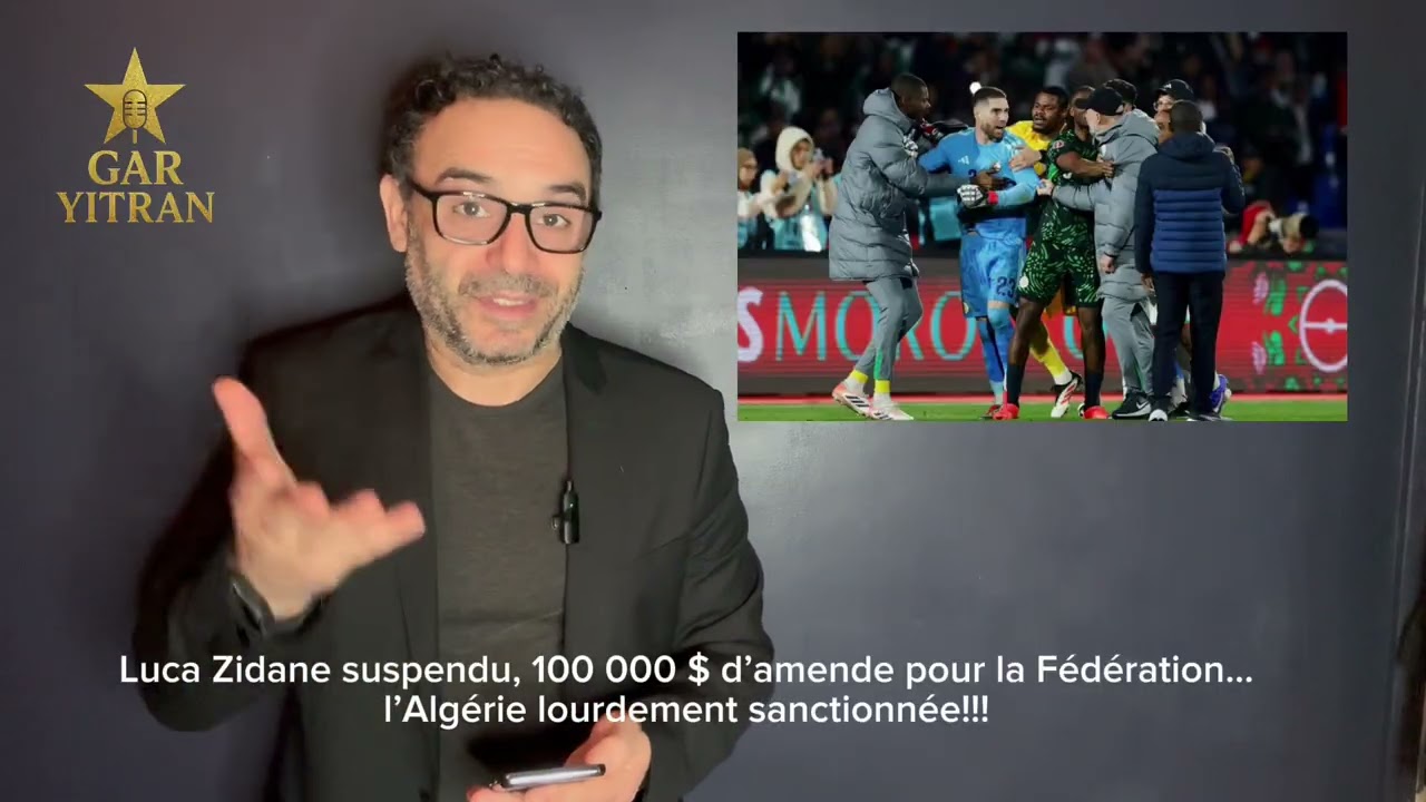 🚨 SANCTIONS LOURDES CONTRE LA FAF !!!