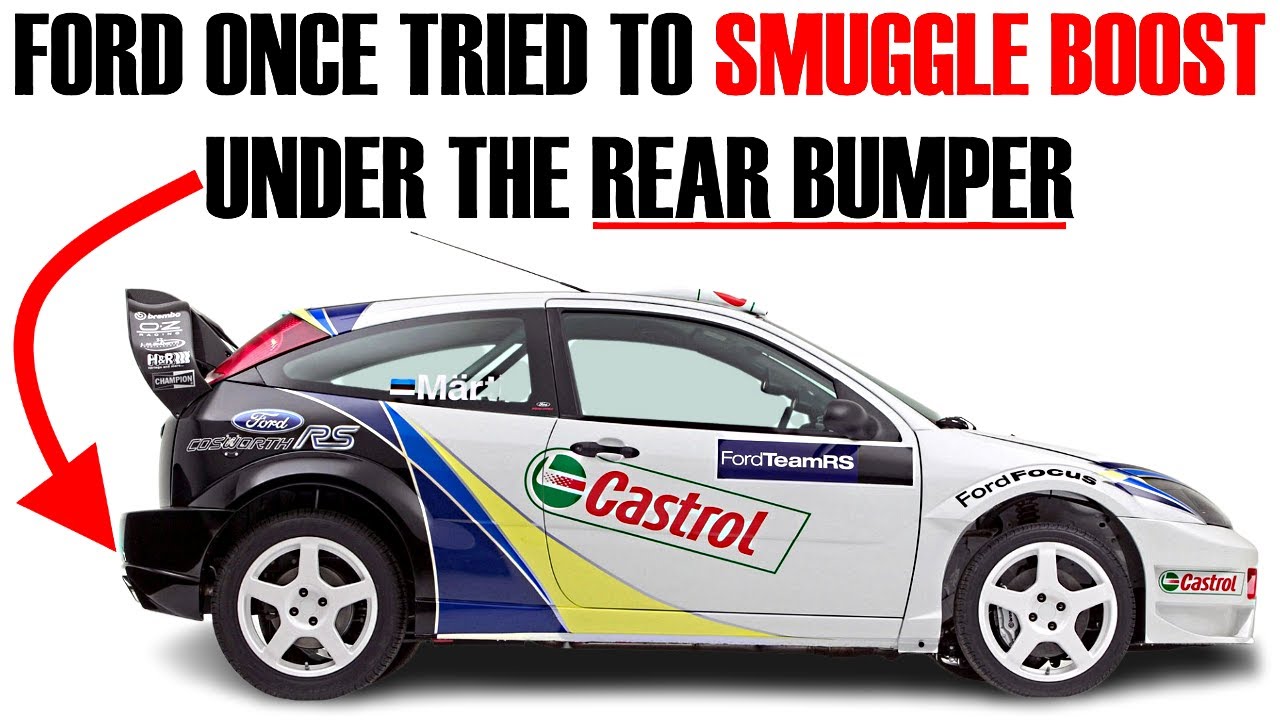 FORD'S HIDDEN BOOST Tank - Welded TITANIUM filled with ANTI-LAG