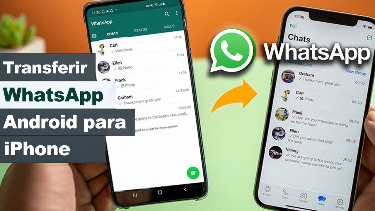 Como transferir WhatsApp do Android para o iPhone | Sem redefinição de fábrica 2025 [Método Oficial]