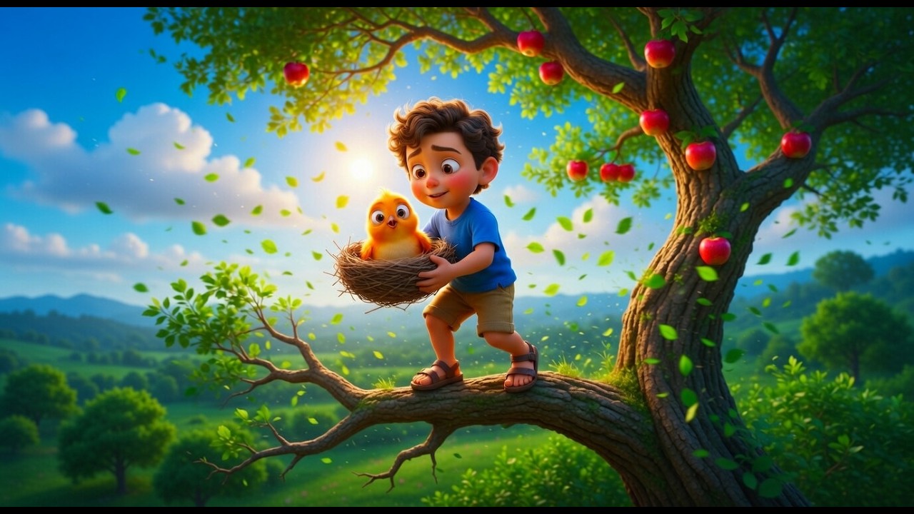 The Brave Little Bird | Kids Bedtime Story | Cozy Bedtime Story