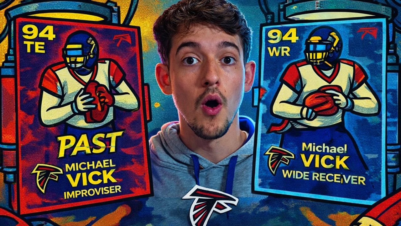 MICHAEL VICK AT WR & TE IS A GLITCH !