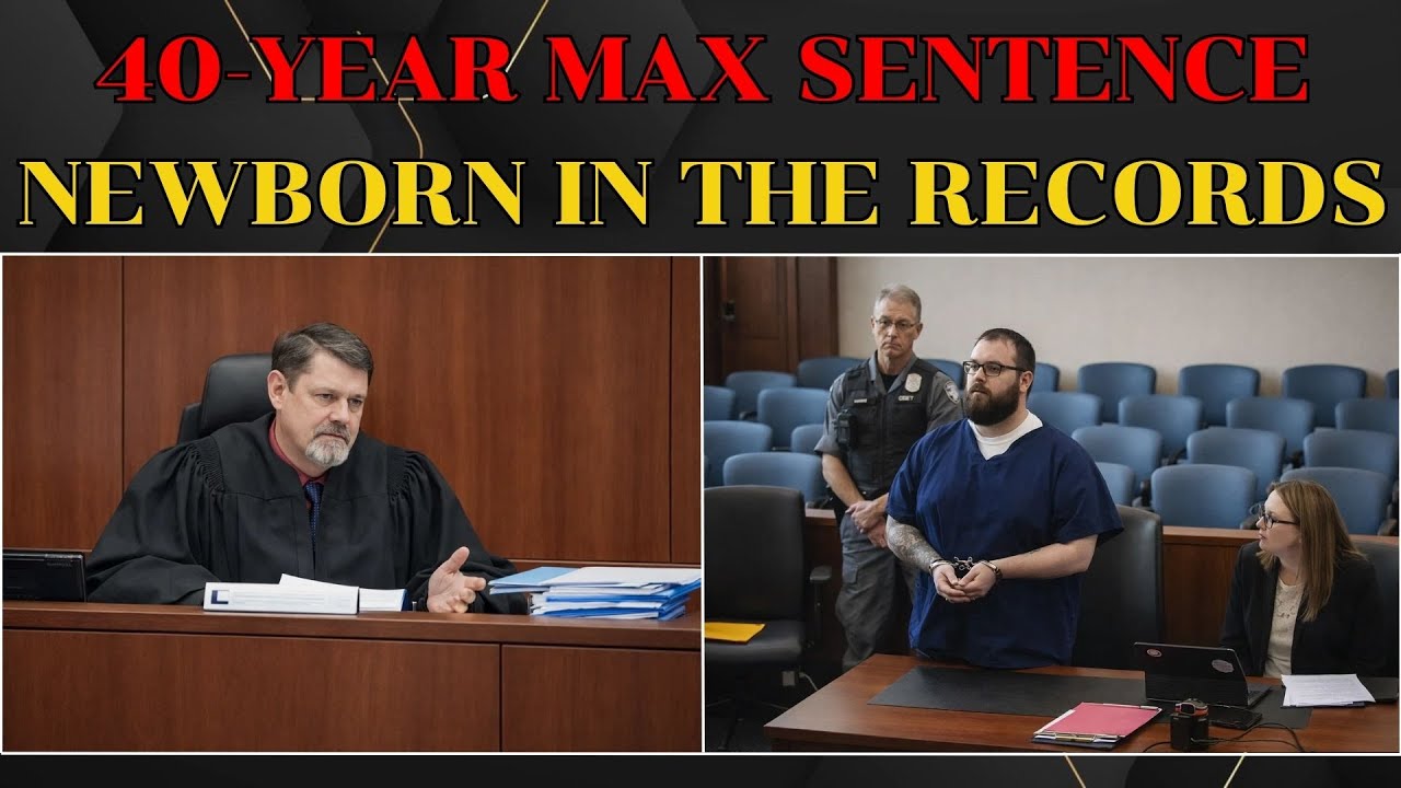 Newborn Son Added to Court Records as Father is Sentenced to 40-Year Maximum