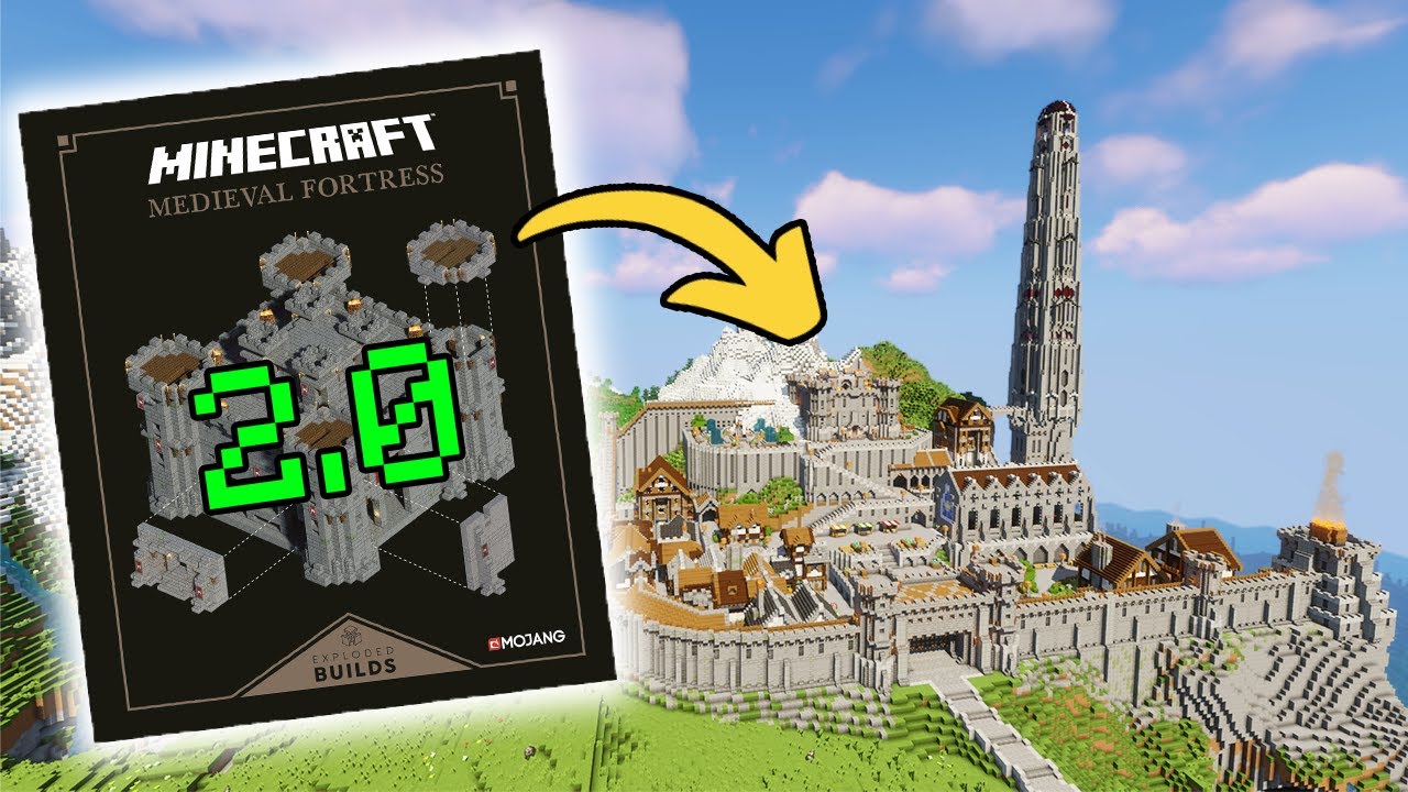Как правильно преобразить замок Minecraft (по версии Mojang)