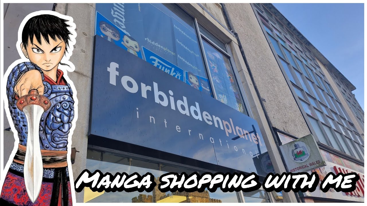 The Last Manga Shopping video of the year // forbidden planet manga shopping with me ✨️ 