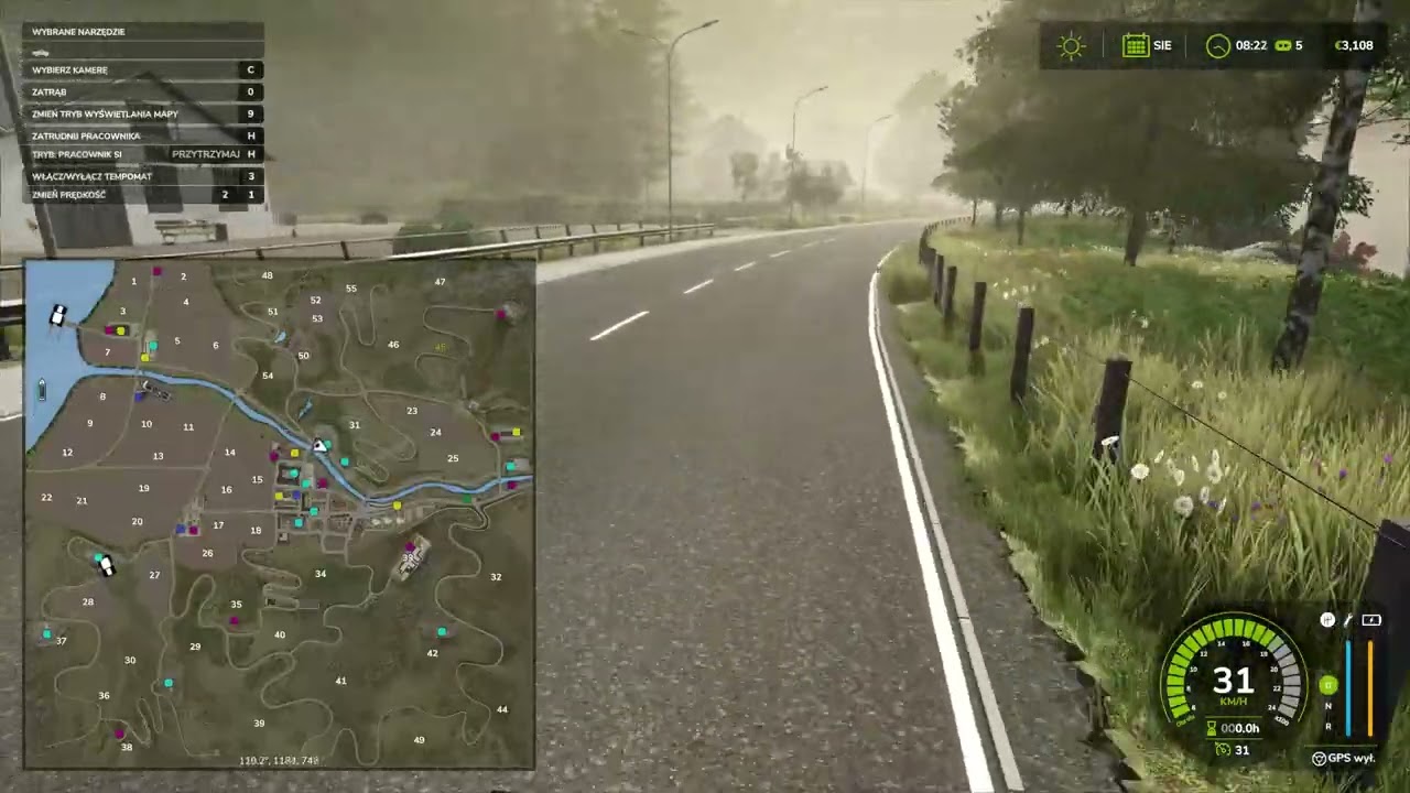 Dzisiaj będę grał w nową grę która nazywa się Farming Simulator 25