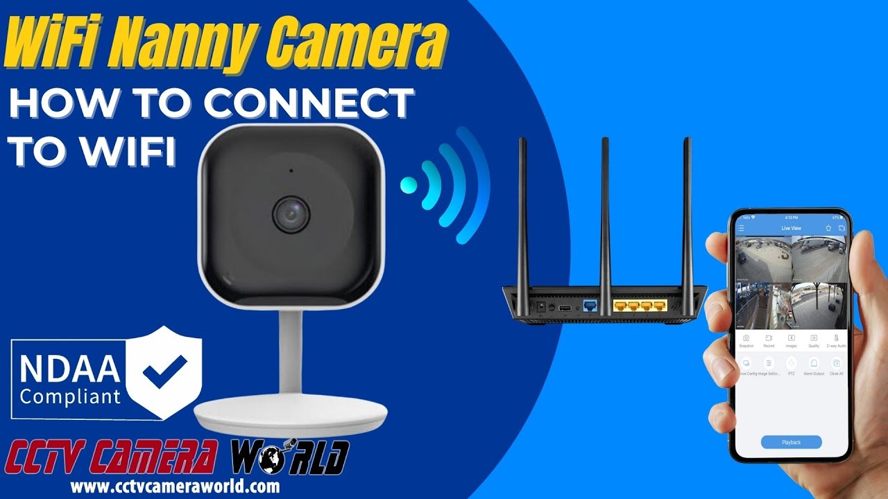 Setting up a WiFi Cube Camera with the EZ View App