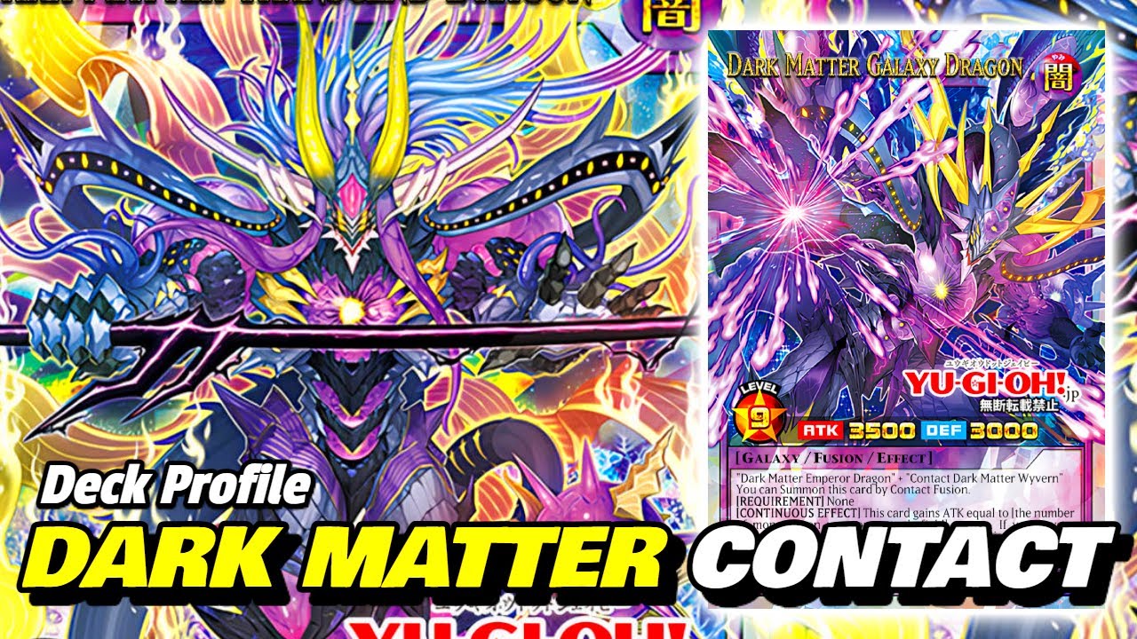 Dark Matter Contact Fusion!!! Deck Profile - Yu-Gi-Oh Rush Duel - EDOPRO