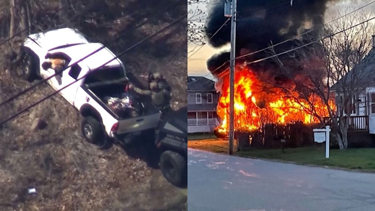 Massachusetts man who led police on tri-state chase suspected of arson at his Dartmouth home