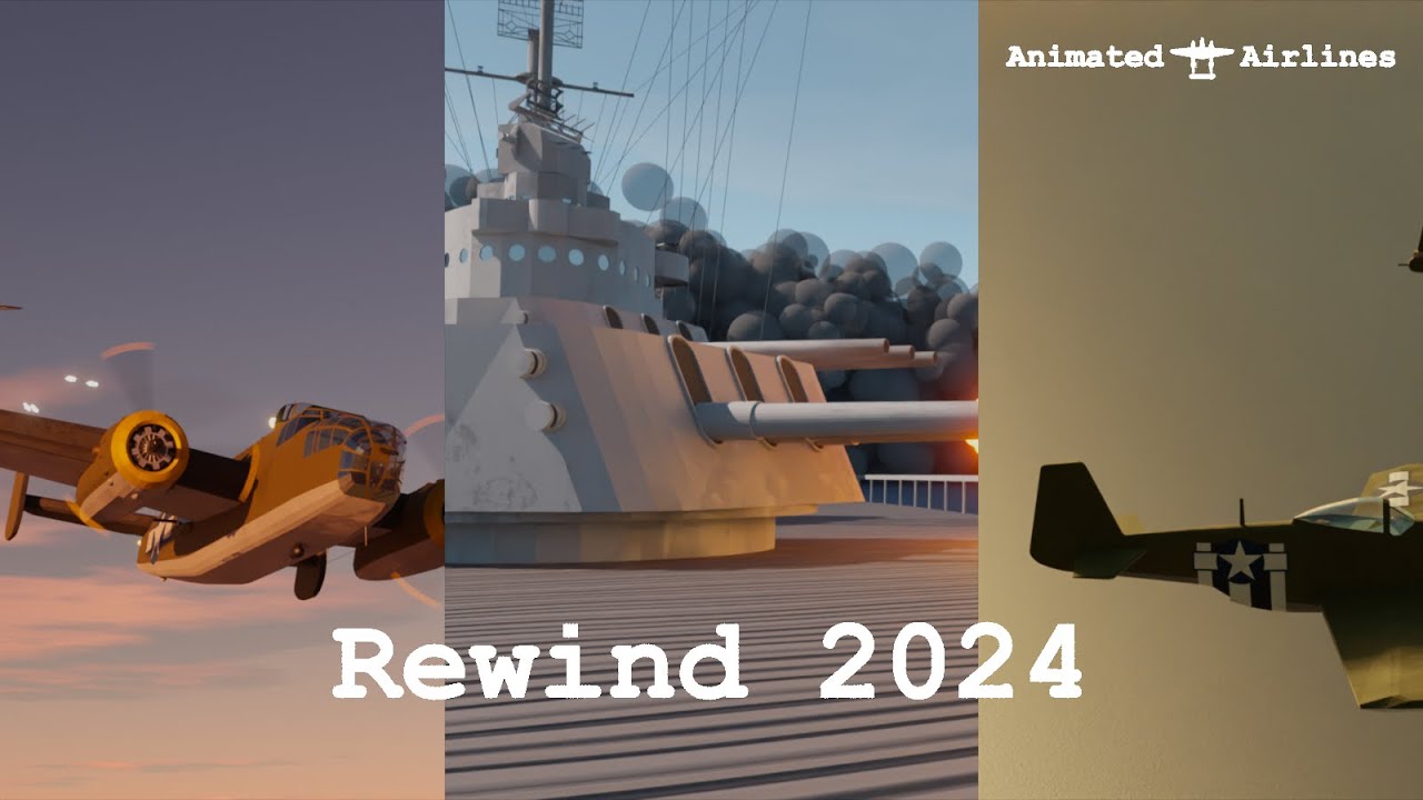Animated Airlines 2024