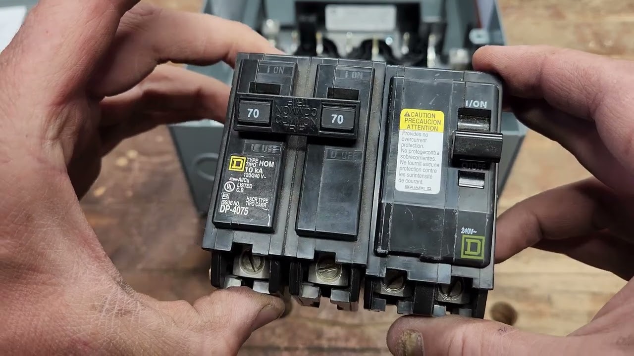 Square D Homeline Breakers VS QO - what is the difference?