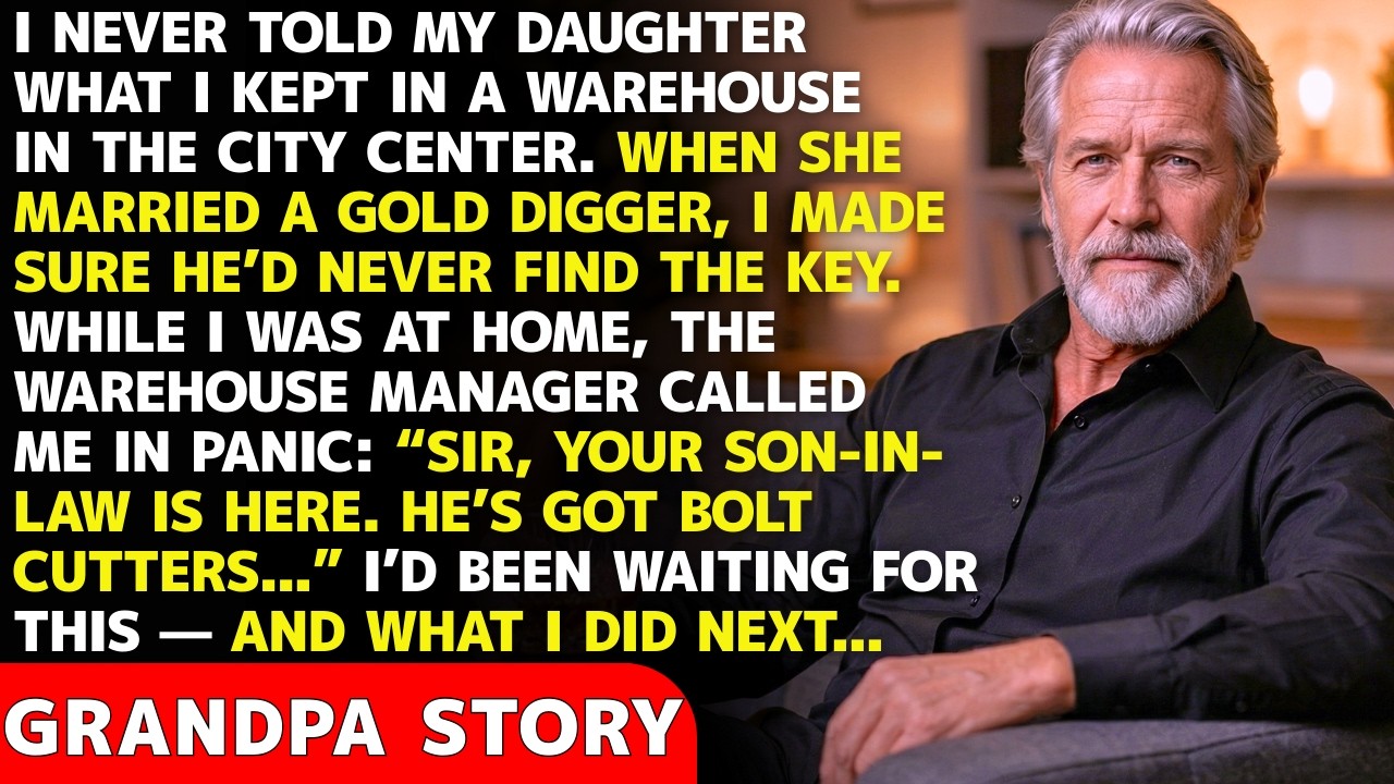 I Never Told My Daughter About the Warehouse. When She Married a Gold Digger, He Tried to Break In