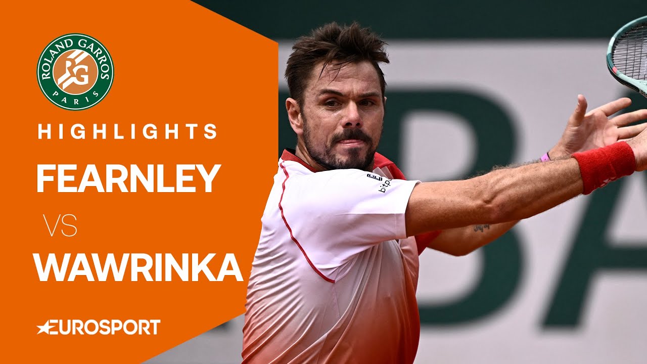 Jacob Fearnley vs Stan Wawrinka | Round 1 | French Open 2025 Highlights 🇫🇷