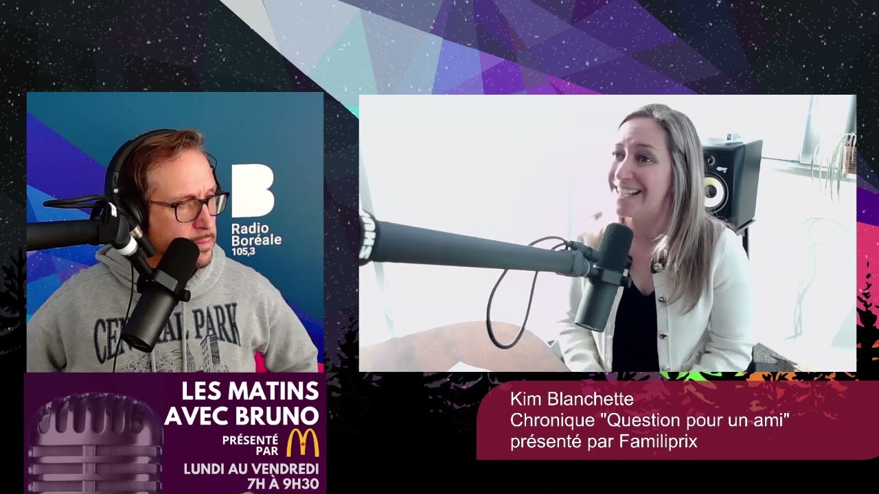 Chronique Question pour un ami #7 avec Kim Blanchette Les symptomes de la ménopause