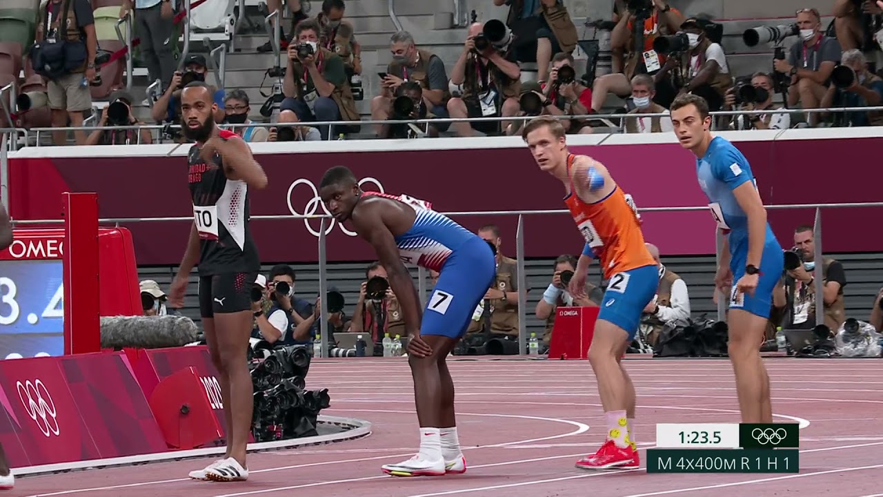 TOKYO2020: Men's 4x400m Relay Heat 1 | SportsMax TV