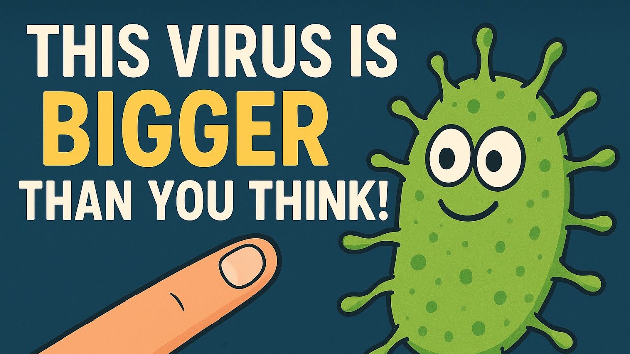 🦠 This Virus is Bigger Than You Think! | Pandoravirus Revealed 🌍 || nature unleashed 