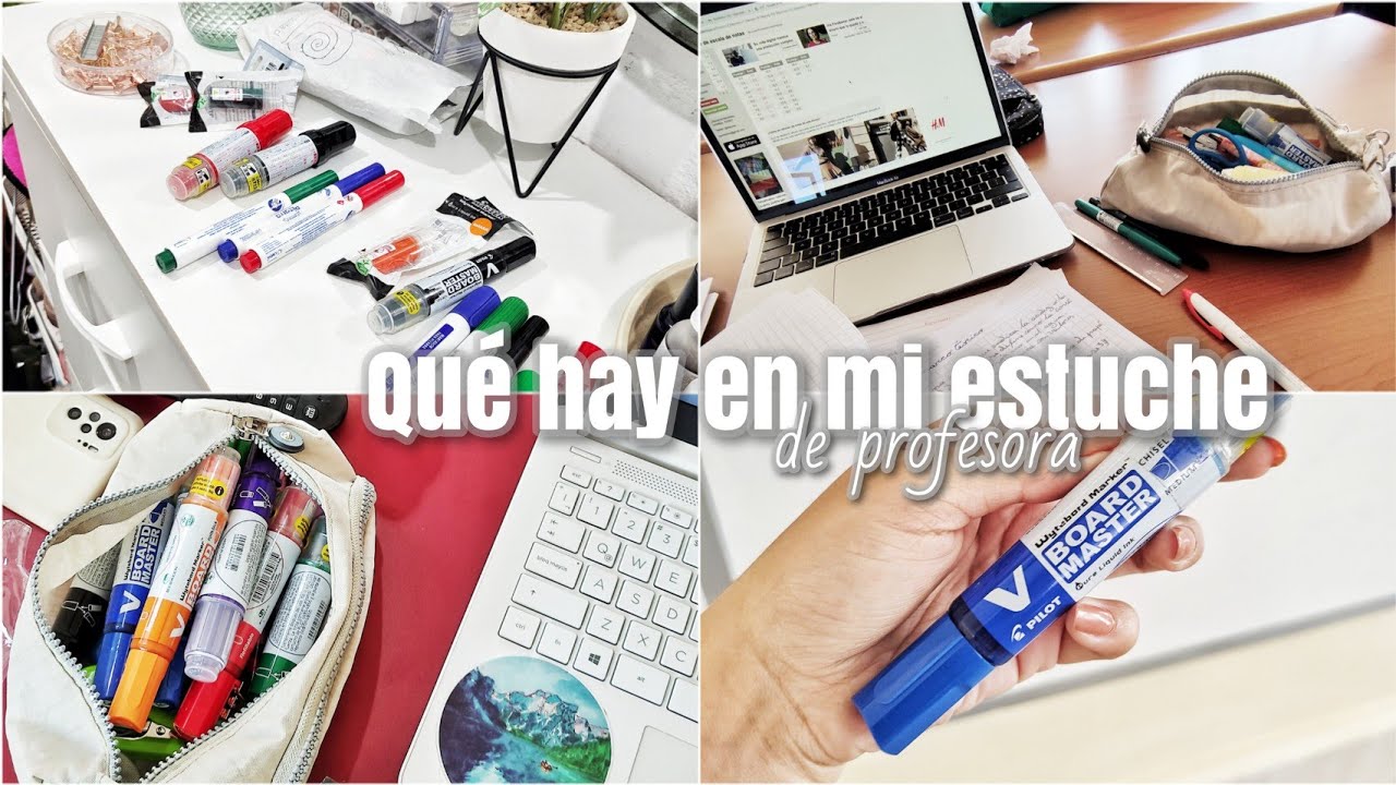Qué hay en mi ESTUCHE de PROFESORA 👩🏽‍🏫📚🍃 / Darinka NGR