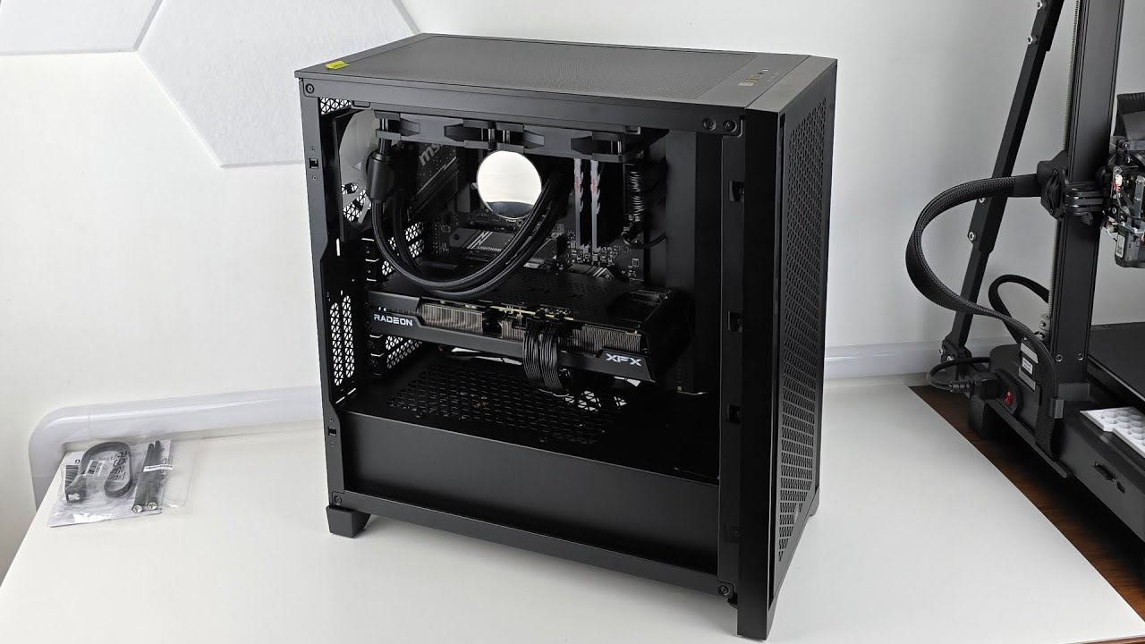 PC Build | Ryzen 5 7600, 32GB DDR5, RX 7600XT, 4000D Airflow