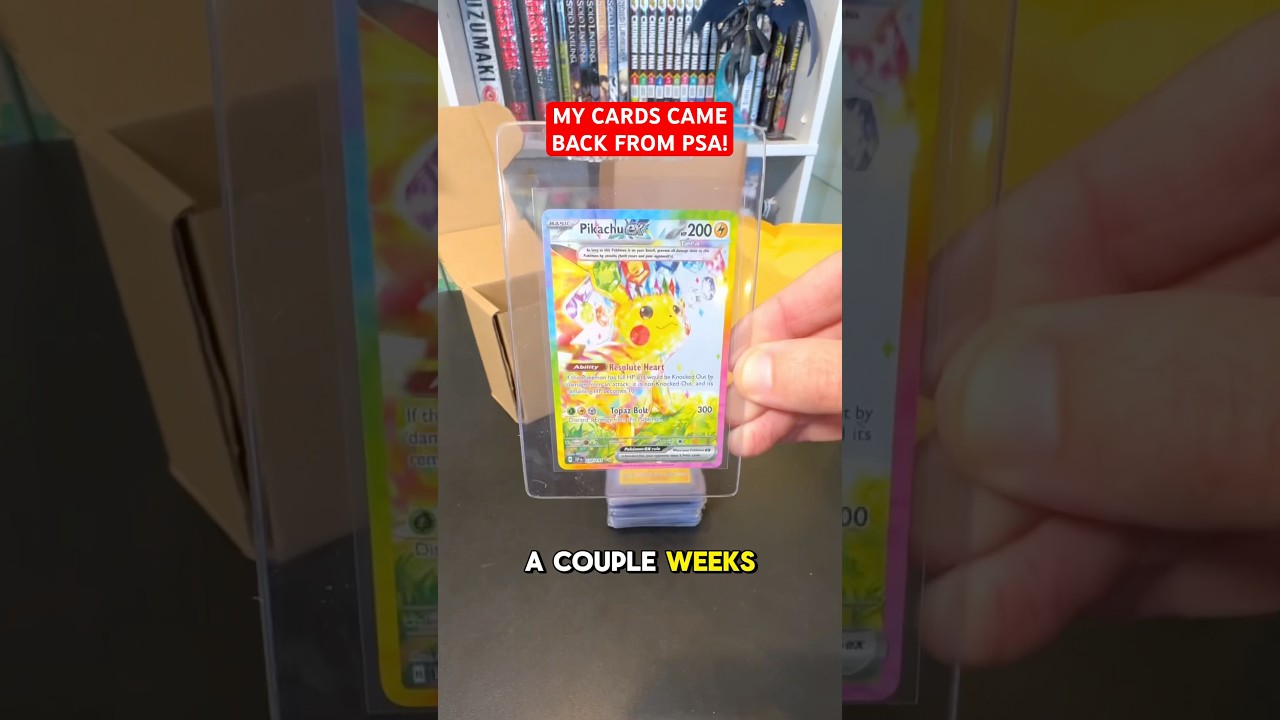 Did PSA Score My Pokemon Cards RIGHT? 😯 (1st 2025 submission)