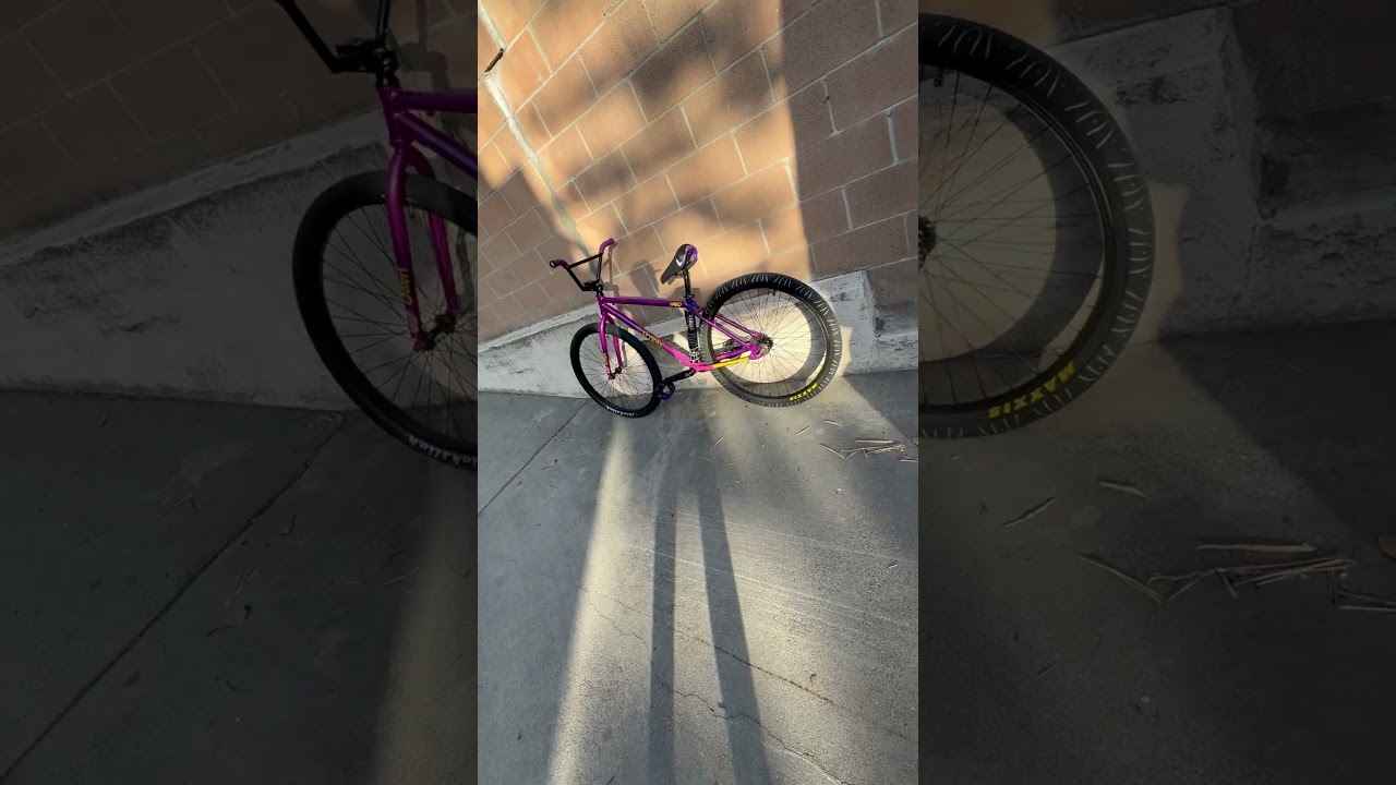 Fresh deore cranks with the street code pad set #wheelie #bmxtricks #fixedgear #bikelife #harobikes