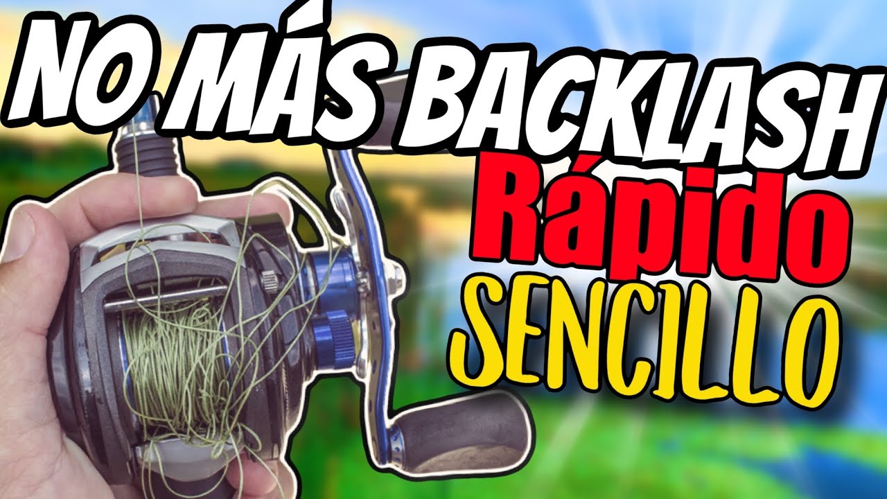Como CALIBRAR Un CARRETE BAITCASTING (Como USAR Un BAITCASTER)