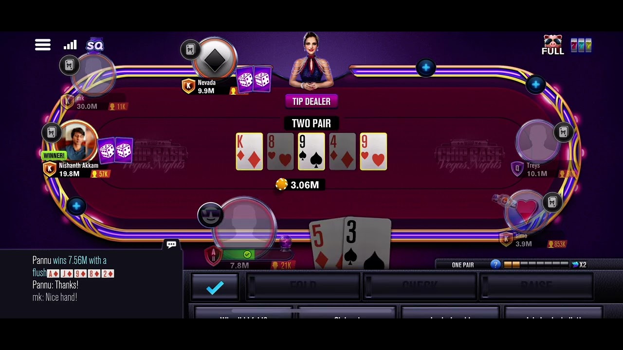 Poker . Crazy hand 🤚 lost everything 