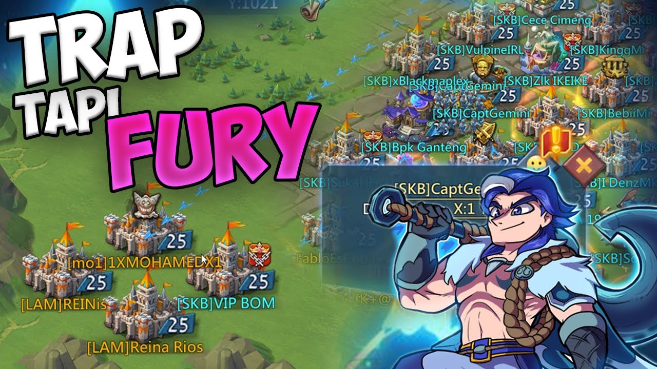 Trap tapi fury - LORDS MOBILE INDONESIA